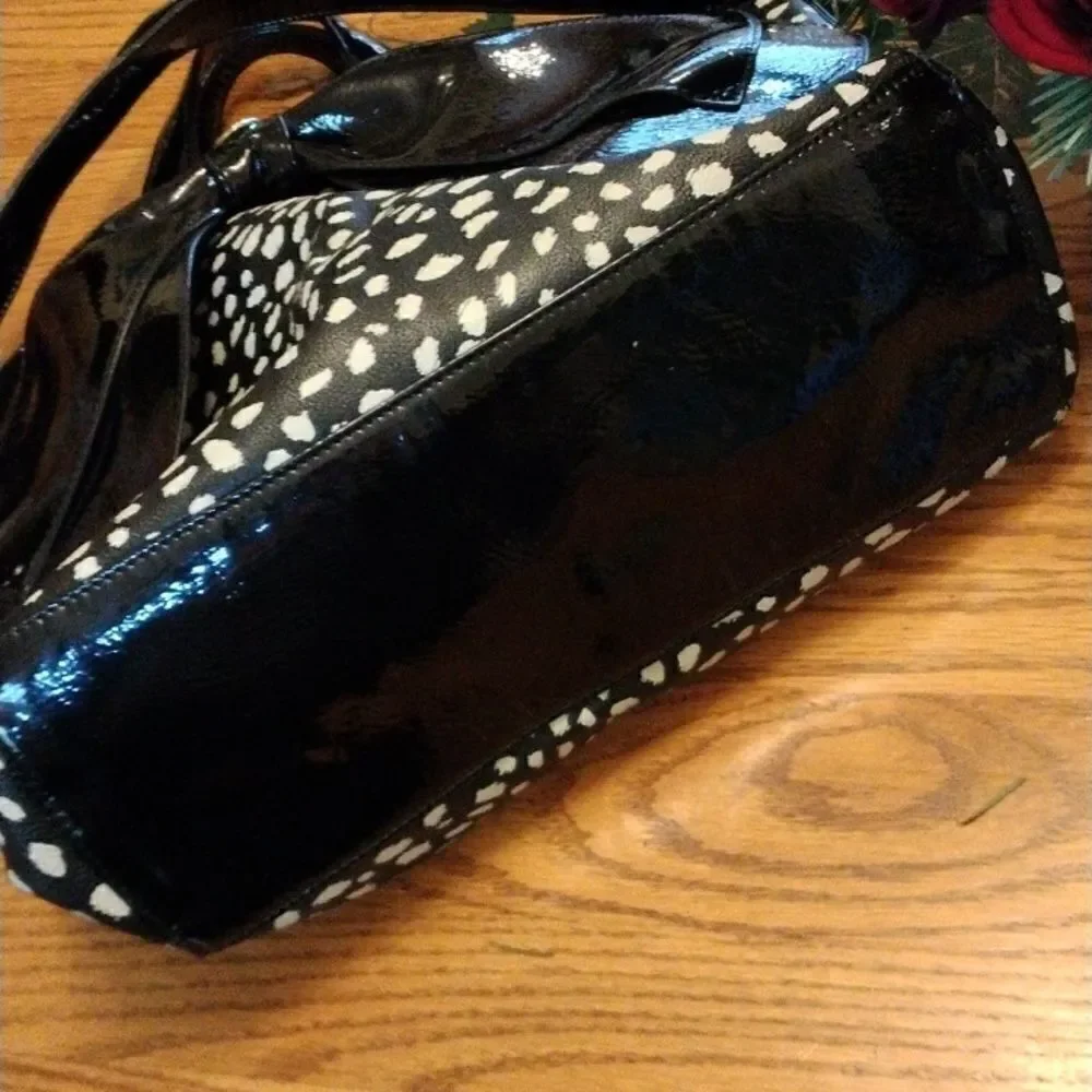 Betsey Johnson Spotted Satchel